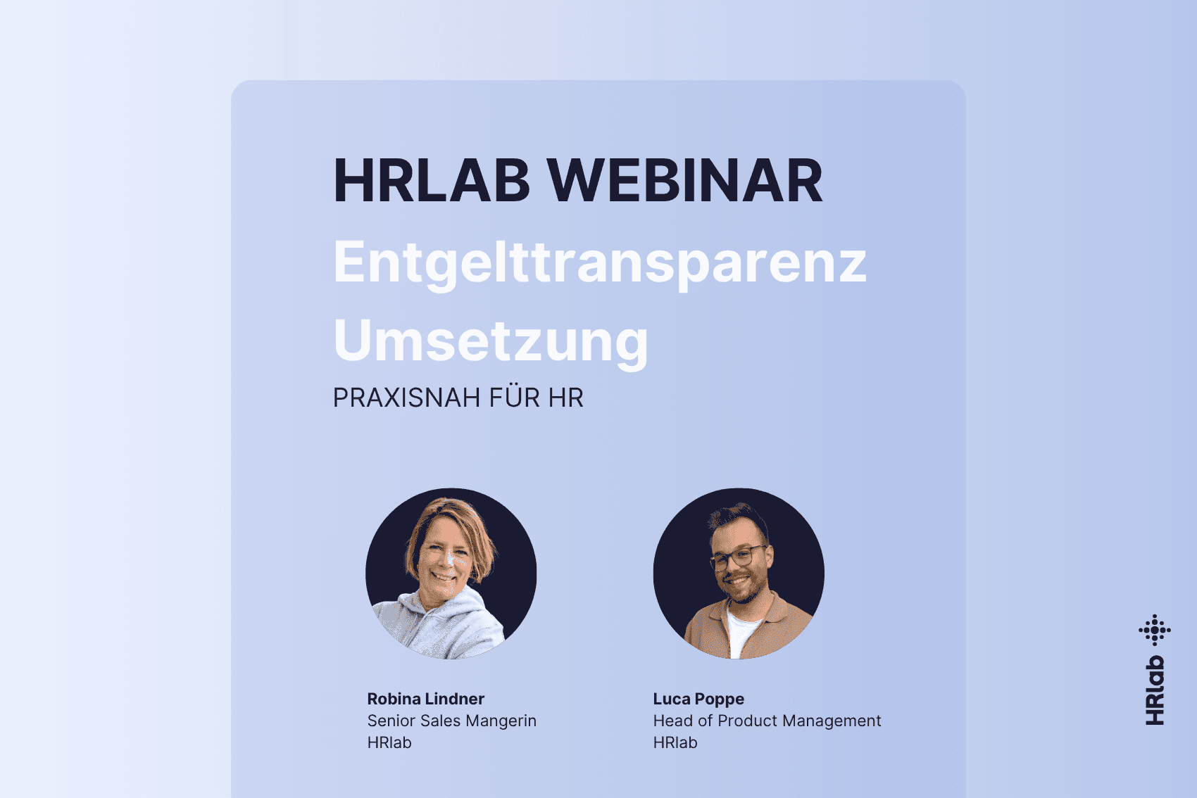Seminar zur Entgelttransparenzrichtlinie: Video und HR-Q&A mit HRlab