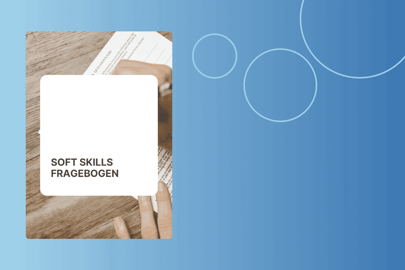 Soft Skills Fragebogen für HR