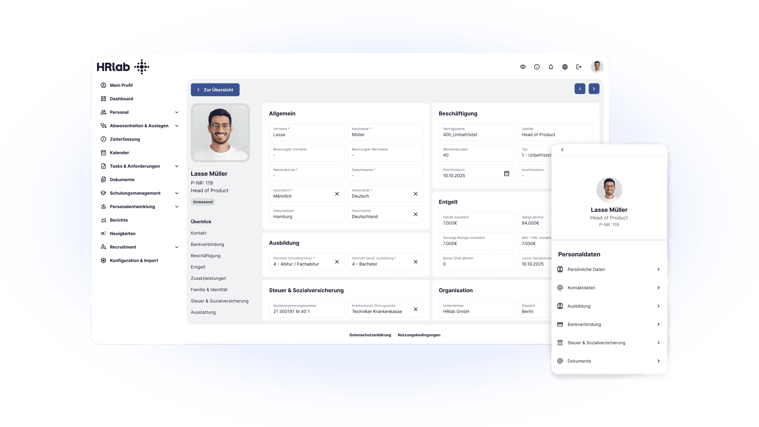 HRlab Digitale Personalakte