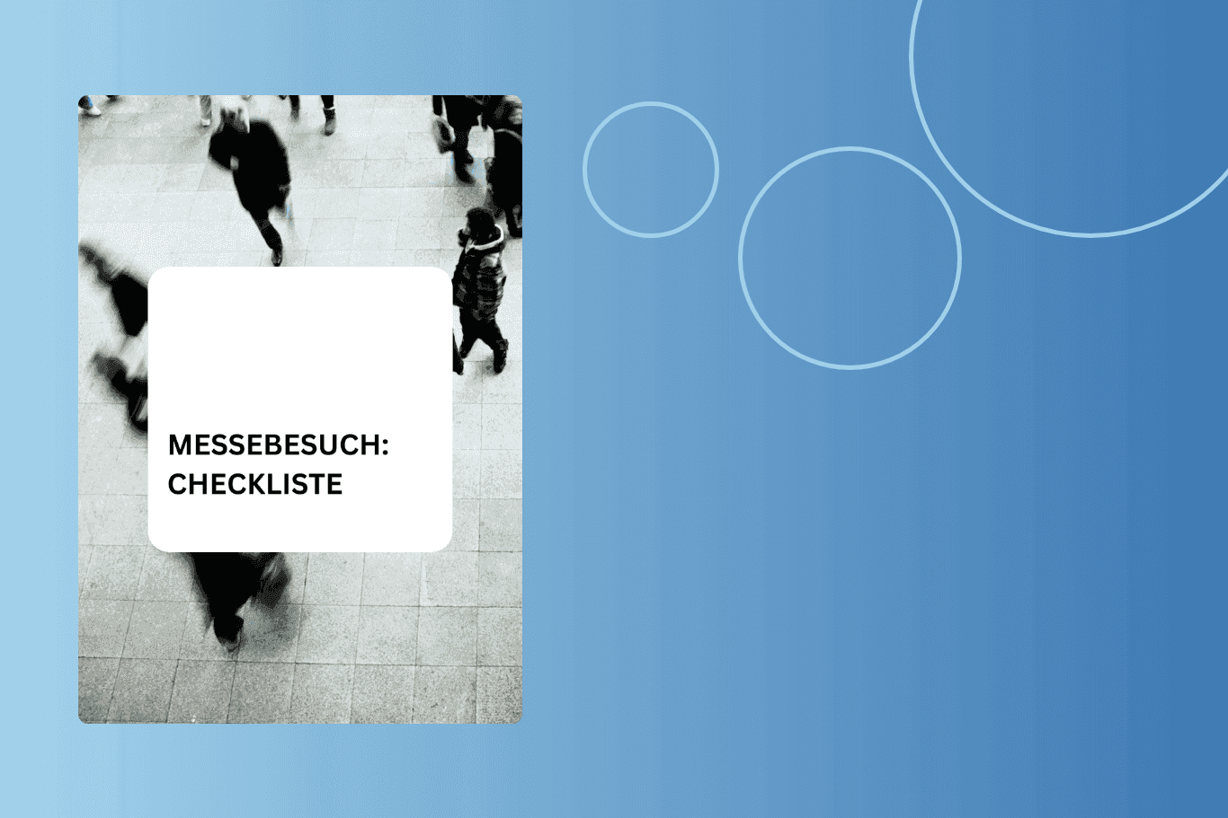 Messebesuch: Checkliste