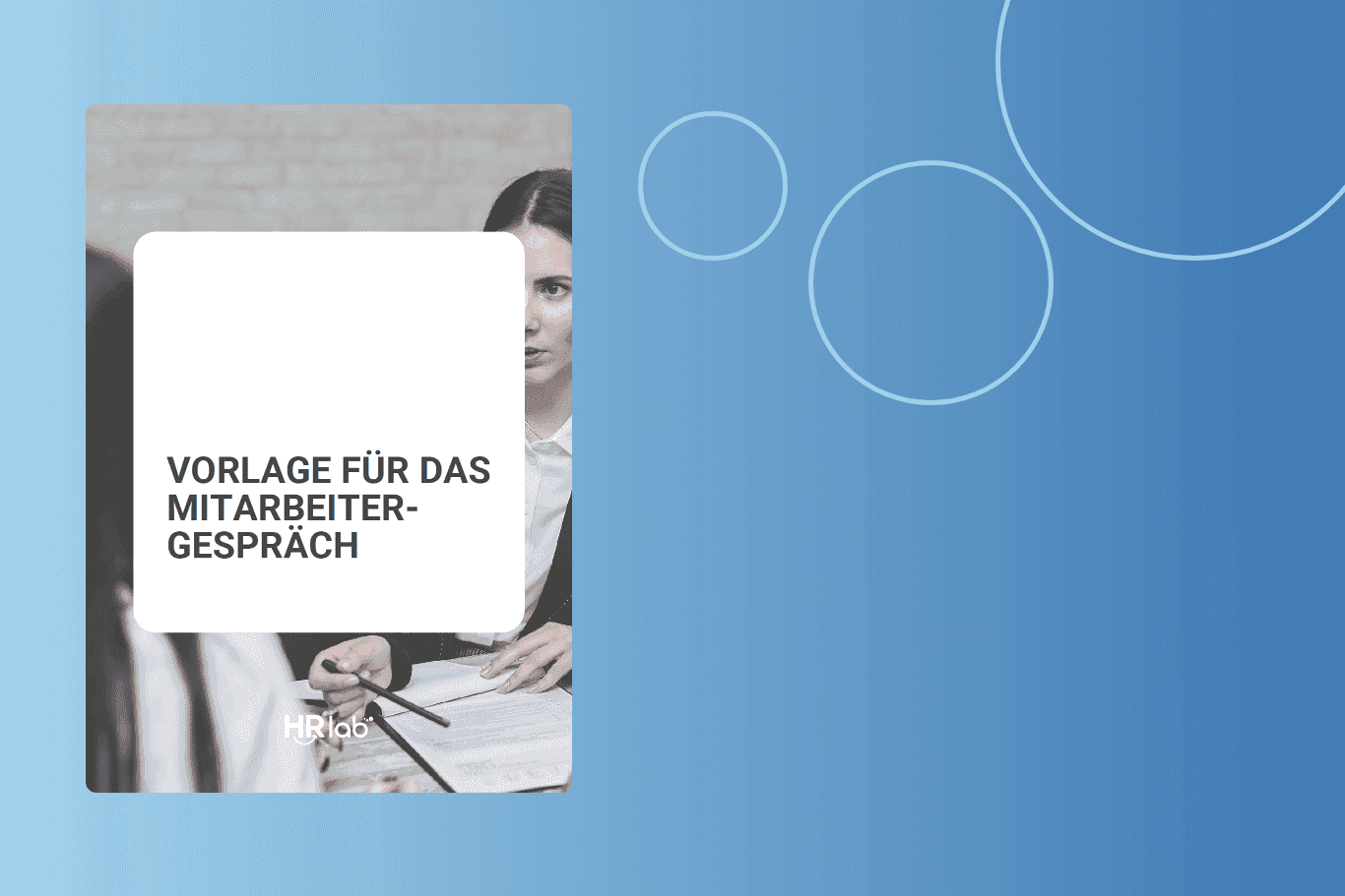 Vorlage für das Mitarbeitergespräch