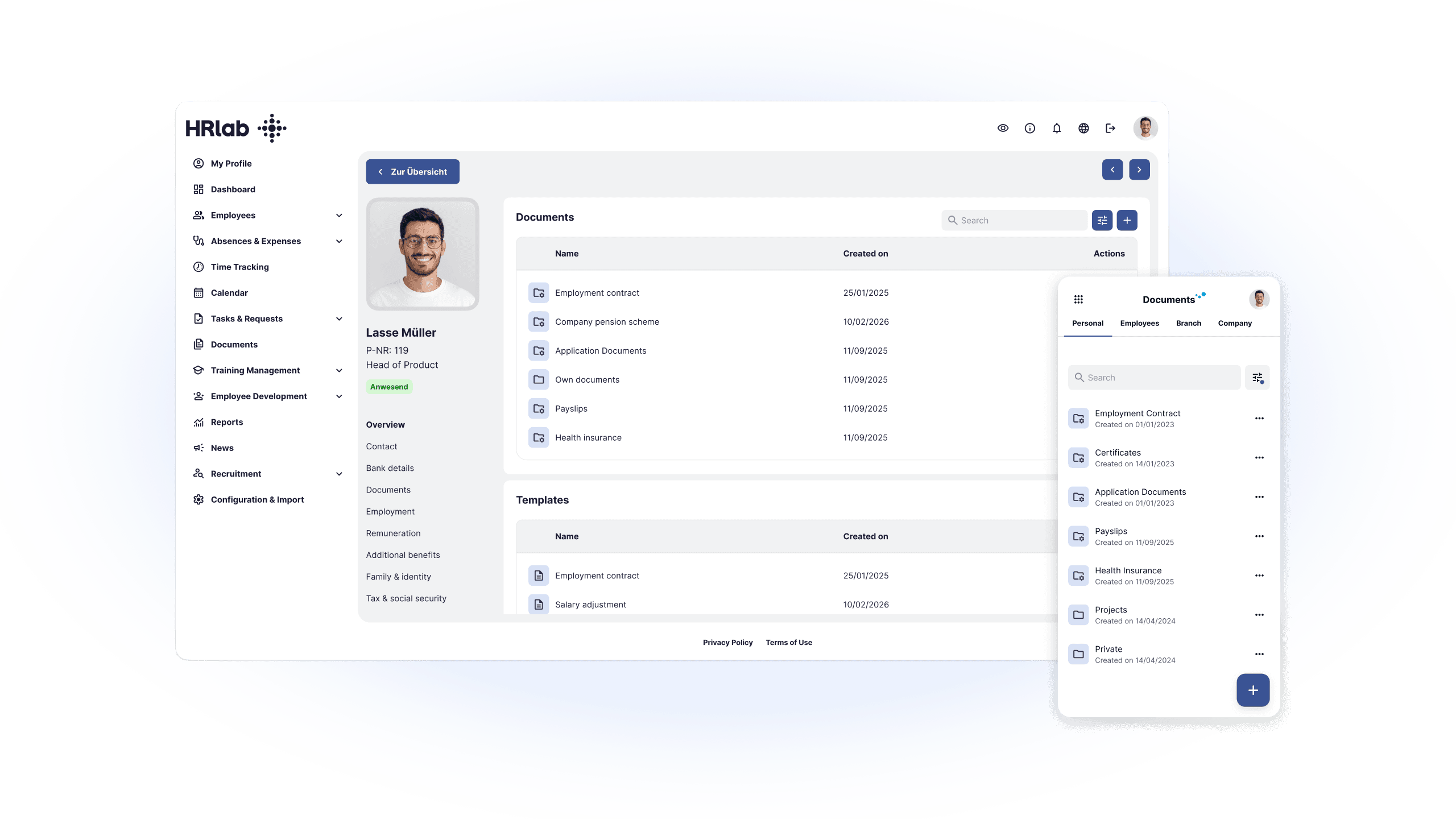 Document Management HRlab