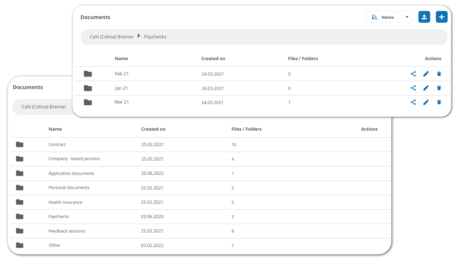 payroll documents