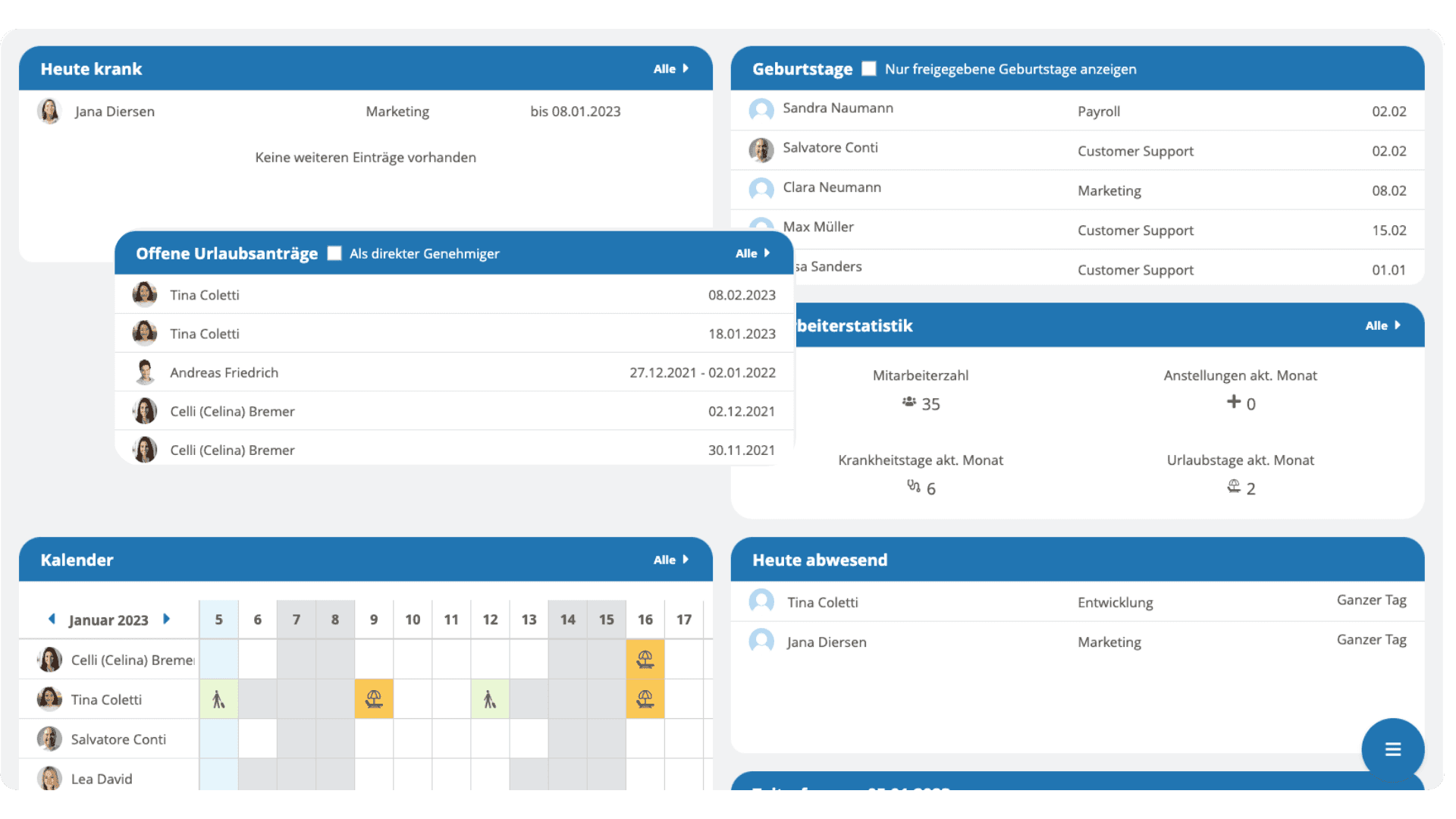 dashboard flexibel