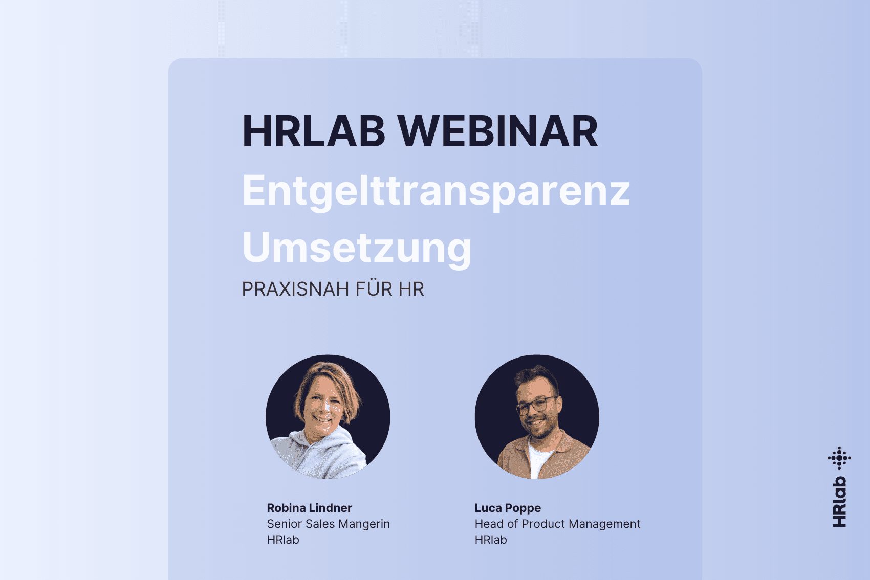Seminar zur Entgelttransparenzrichtlinie: Video und HR-Q&A mit HRlab