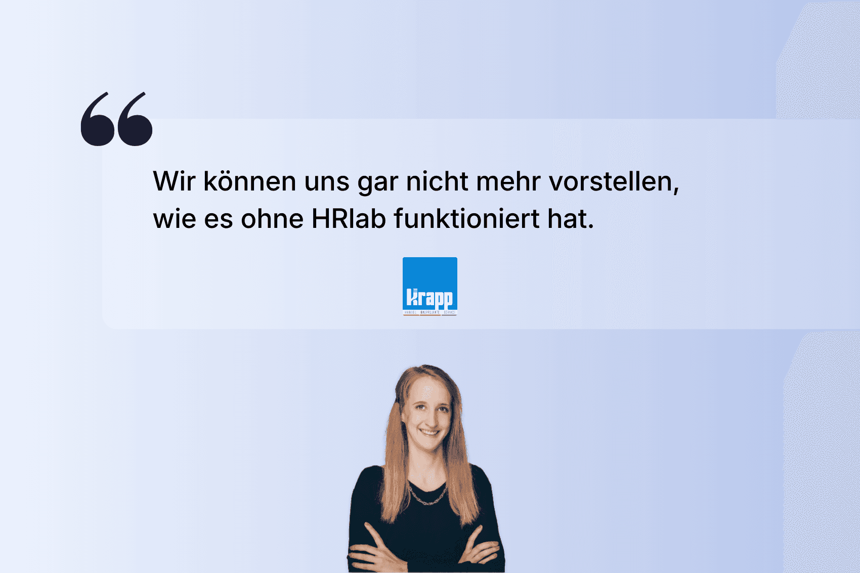 Erfolgsgeschichte Krapp und HRlab