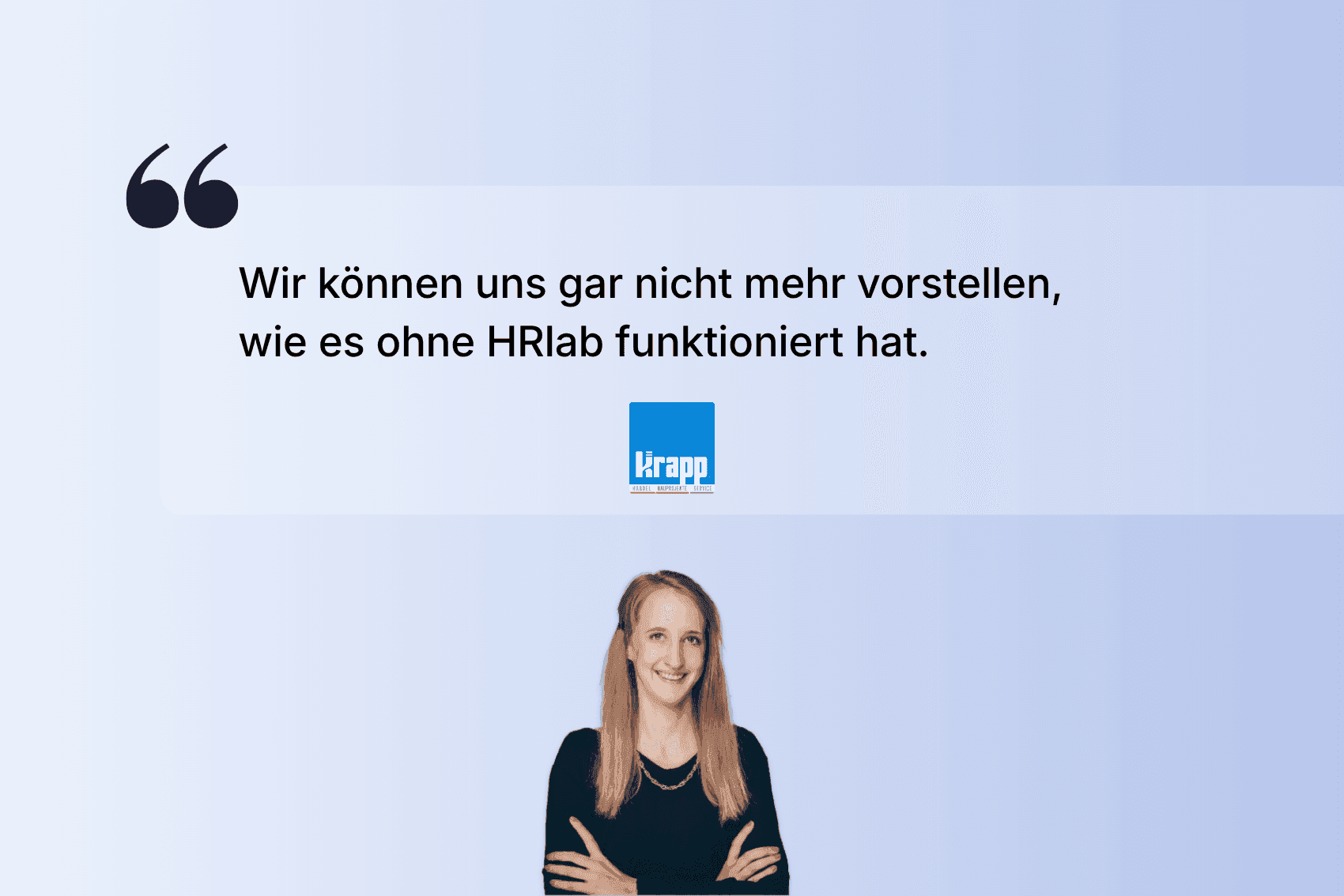 Erfolgsgeschichte Krapp und HRlab
