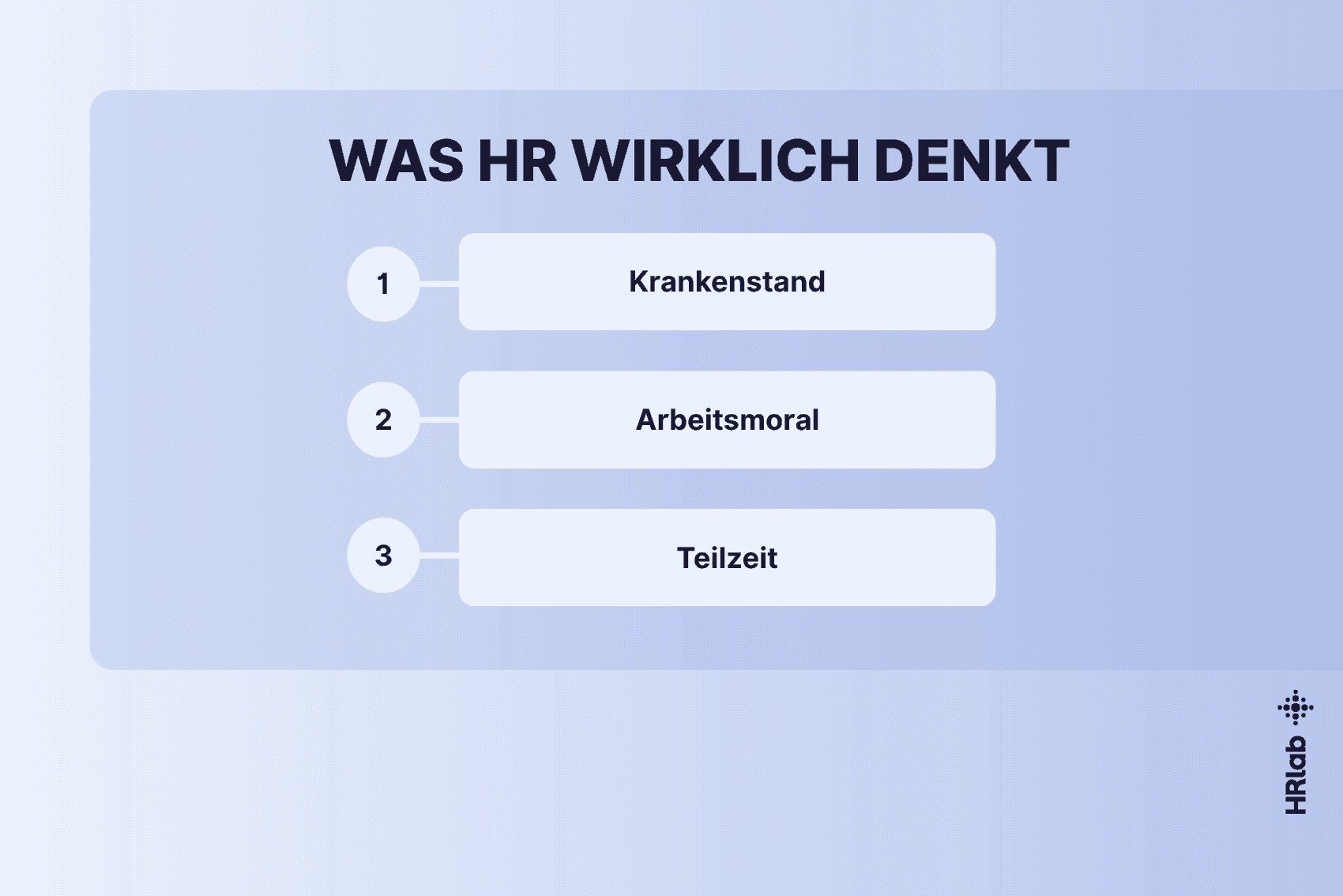Was HR wirklich denkt - Umfrage Personalabteilung