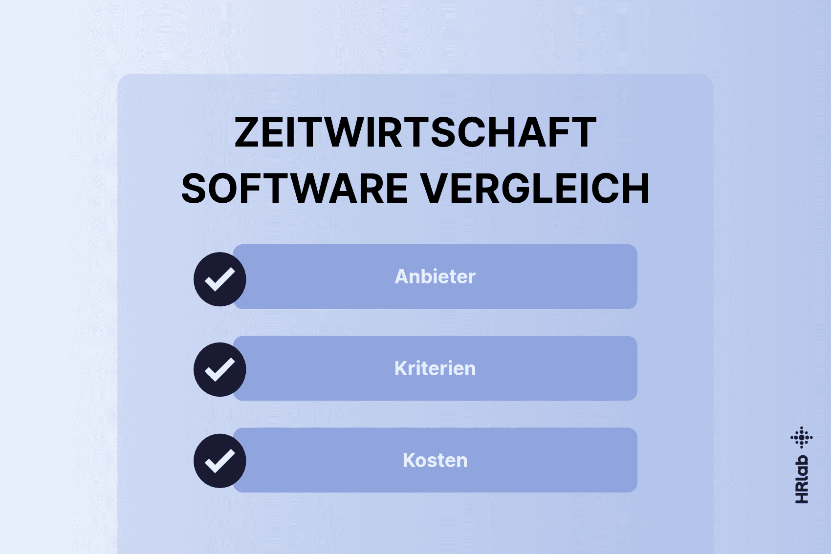 Zeitwirtschaft Software Vergleich: Anbieter, Kriterien und Kosten
