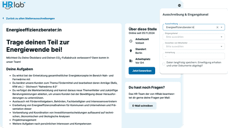 Hrlab erstellt für Sie ihre Karriereseite