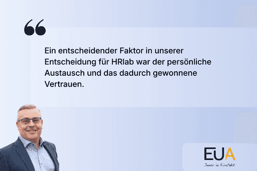 Erfolgsgeschichte Euro Union Assistance und HRlab