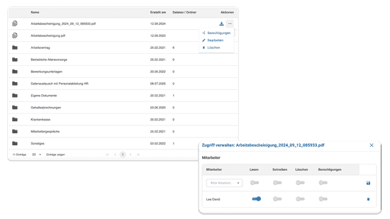 Employee Self Service, zentral und DSGVO-konform mit HRlab.