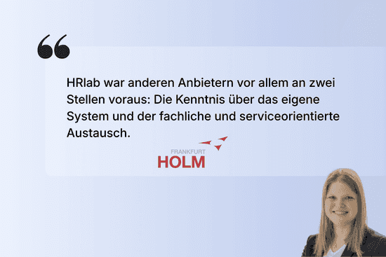 Sämtliche Personalstatistiken stets zur Hand.