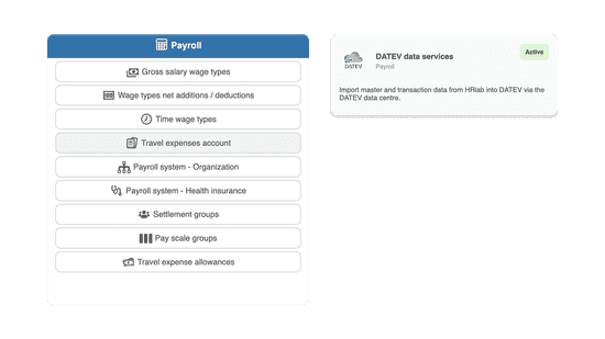 Travel Expense Report with DATEV Interface