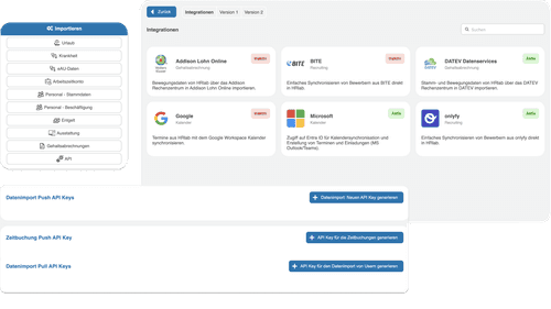 Digitale Personalakte inklusive Datev Schnittstelle mit HRlab