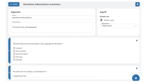 Fragebögen im Handumdrehen erstellen