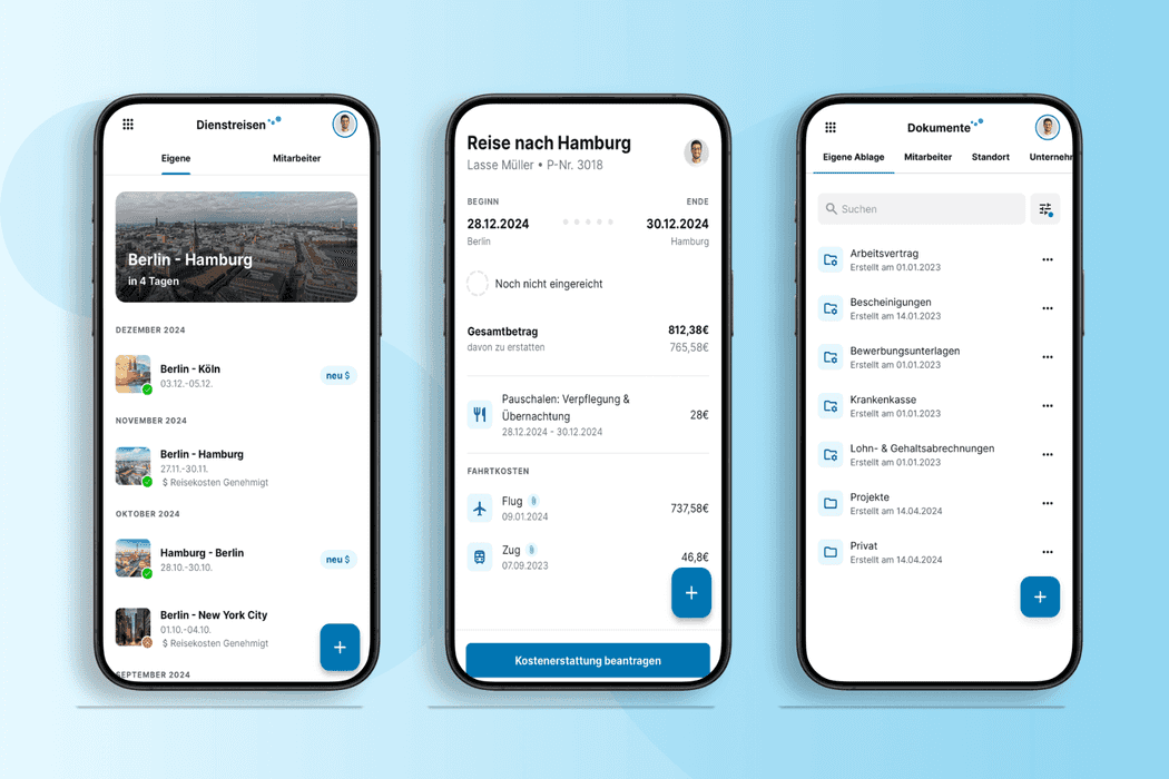 Mitarbeiterverwaltung App mit HRlab