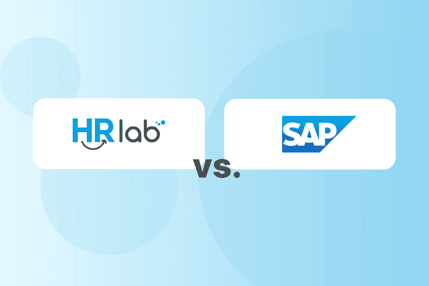 HRlab vs SAP im HR Software Vergleich.