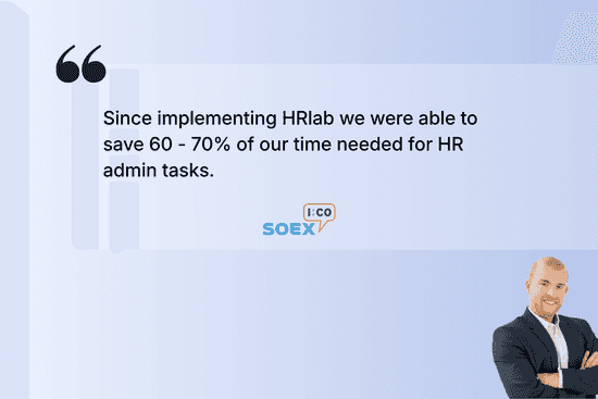 We jumped from fourth to first league - with HRlab.