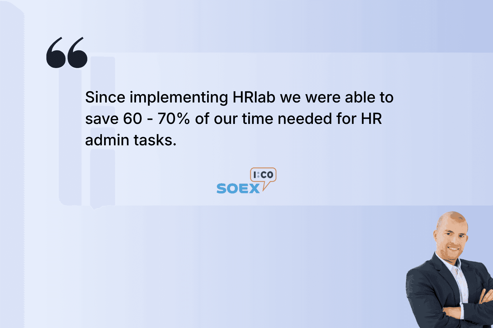 We jumped from fourth to first league - with HRlab.