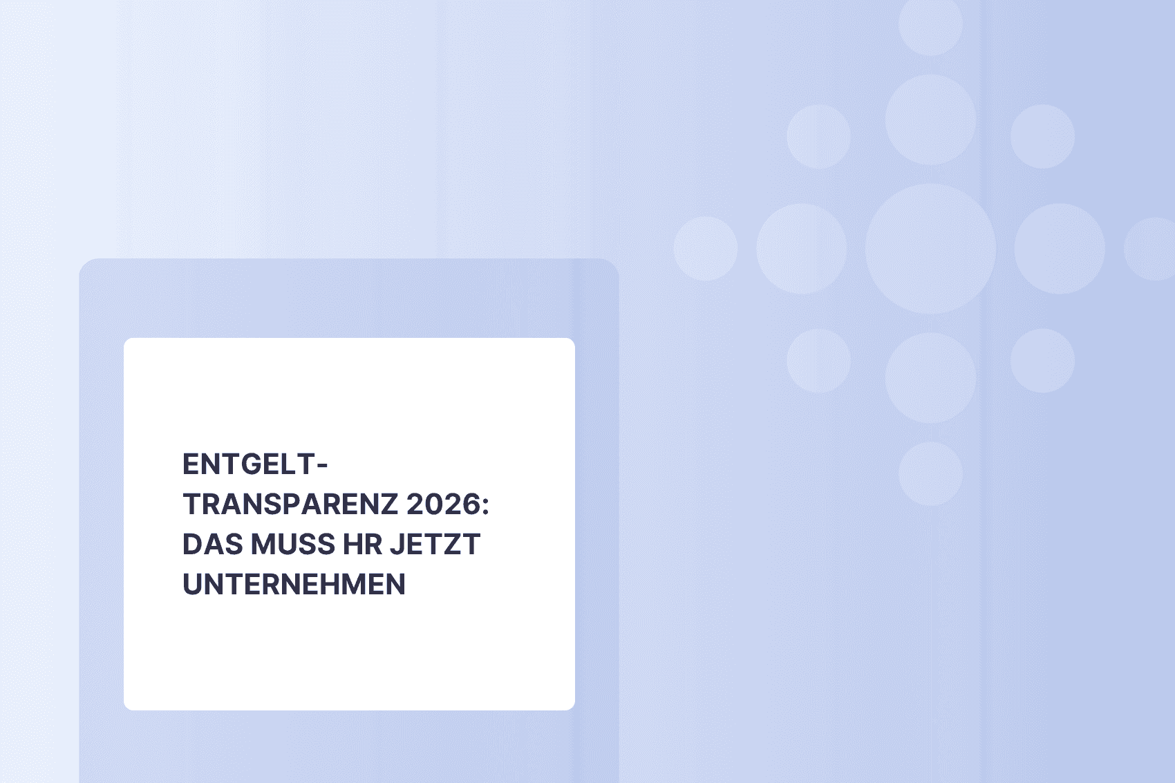 Entgelttransparenz-Richtlinie Download