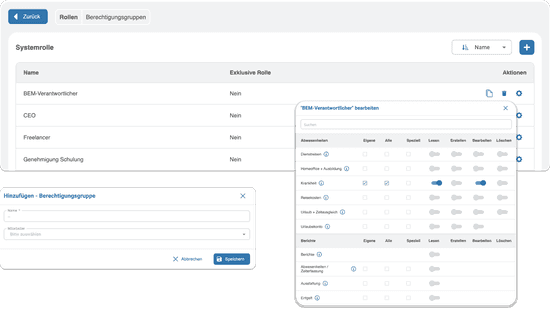 Digitale Personalakte DSGVO-konformes Berechtigungskonzept mit HRlab