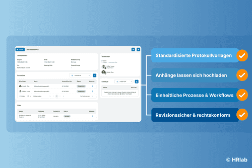 Dokumentation des Mitarbeitergesprächs in der Personalakte: So geht`s