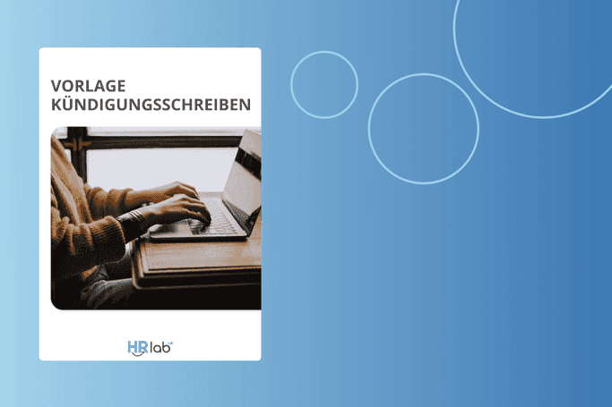 Kündigungsschreiben Mustervorlage - HRlab