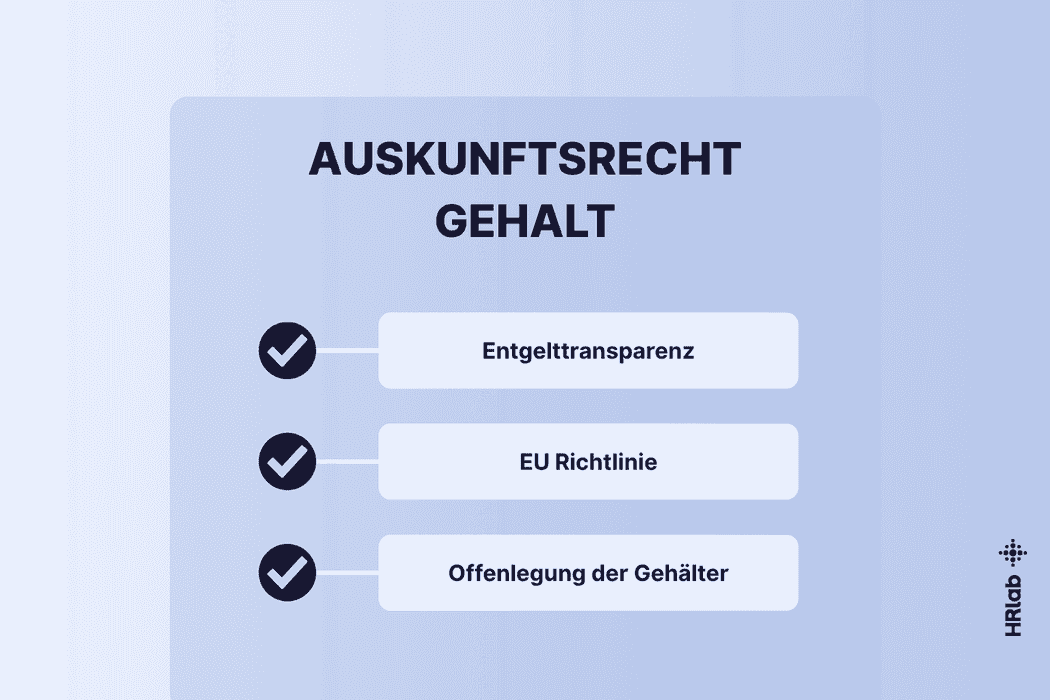 Auskunftsrecht Gehalt: Entgelttransparenz 2026 als Standard in Unternehmen